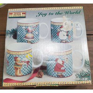 Sakura Cups Mugs Christmas Joy to the World